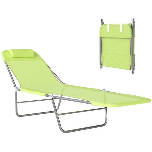 Outsunny lettino prendisole - outsunny,