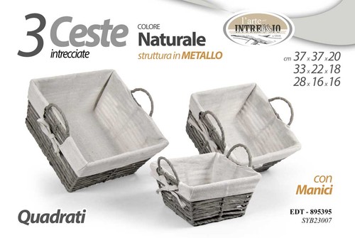 Cestini rettangolari manico - 3,