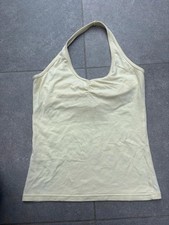 Canotta vintage gialla collo