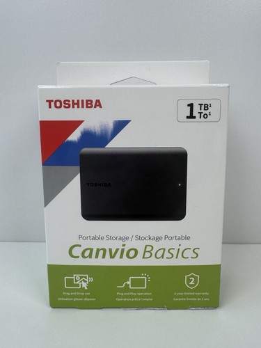 Toshiba canvio basics tb - canvio, 1
