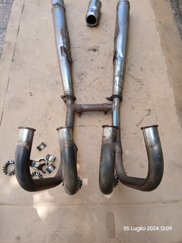 Marmitta completa benelli 354 - completa,