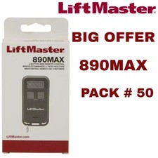 LiftMaster 890MAX +2.0 sicurezza mini portachiavi garage telecomando CONFEZIONE # 50
