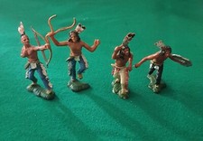 6 INDIANI "NARDI" PRIMA SERIE - SCALA 1/32 - PLASTICA DURA