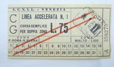 VECCHIO BIGLIETTO NAVIGAZIONE