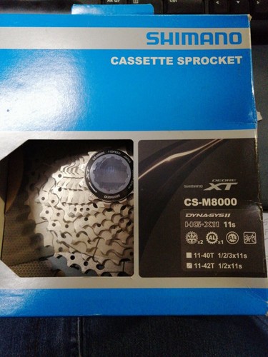 Cassetta sprocket shimano - shimano, xt
