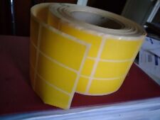 ETICHETTE ADESIVE formato 2,5 x 5 cm ROTOLO DI ORIGINARI 100 MT COMPLETO AL 95%