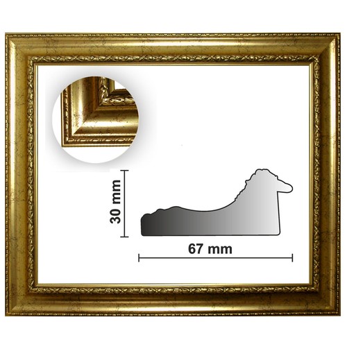 Cornice barocca oro - , finemente
