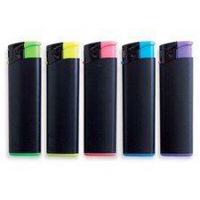 Accendini a Scatto Ricaricabili Piezo Ciao Liquorice - Box da 50