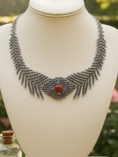 Collana nera elegante sexy con - collana,