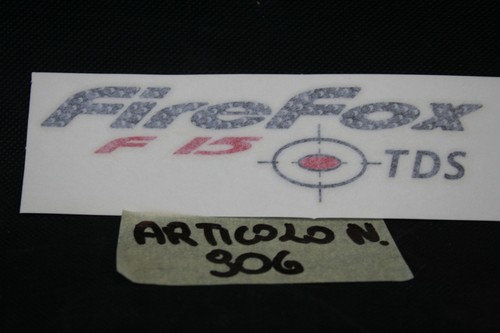 Adesivo firefox f15 - "firefox, tds"