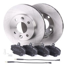 COPPIA DISCHI FRENO + PASTIGLIE RENAULT 21-CLIO-KANGOO-MEGANE