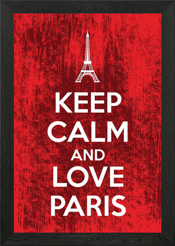 Keep calm and love parigi - love,