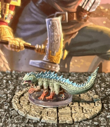 Basilisco miniatura - d&d,