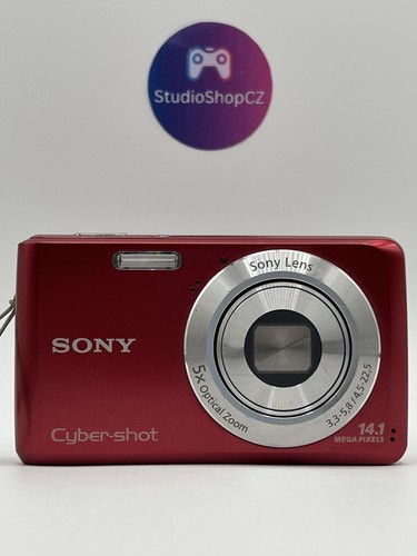 Sony cyber shot dsc - cyber-shot, red