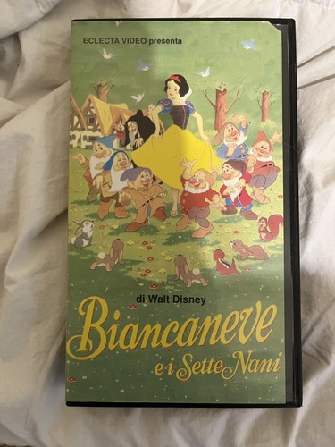 Vhs disney biancaneve - disney,