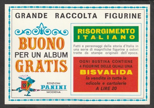 Figurina buono per - figurina, album