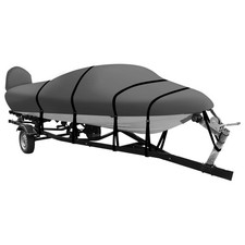 Housse Bateau Remorquable 600D Qualité Marine Doublée Pour Bateau Pêche Bayliner