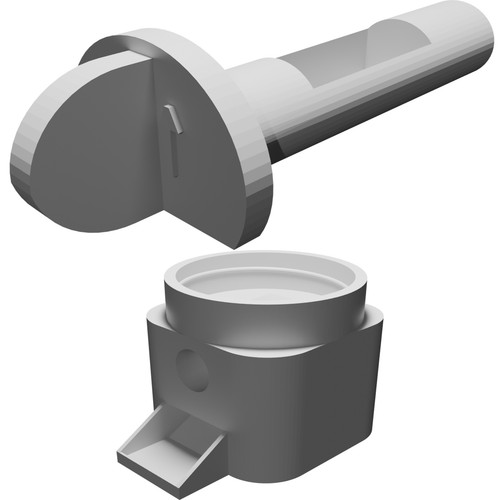 Adattatore dispenser caramelle - adattatore,