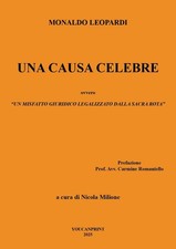 Libro - Monaldo Leopardi - Una
