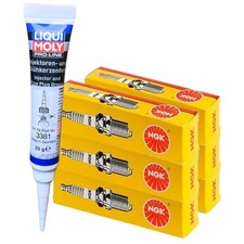 6 candele NGK + grasso LIQUI