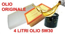 KIT 3 FILTRI TAGLIANDO OLIO