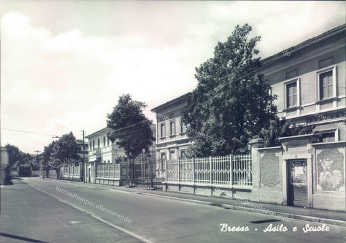 N33 cartolina bresso asilo - n33, e