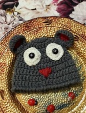 Cappellino neonato,  uncinetto neonato, crochet berretto,  regalo baby