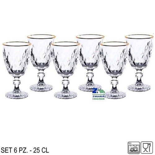 Set calici vino vetro - set,