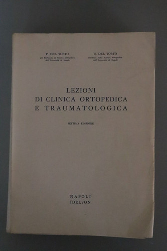 Lezioni clinica ortopedica - clinica,