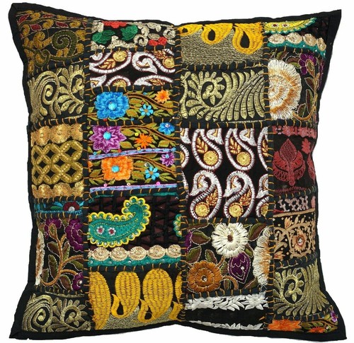 Copricuscino cotone indiano