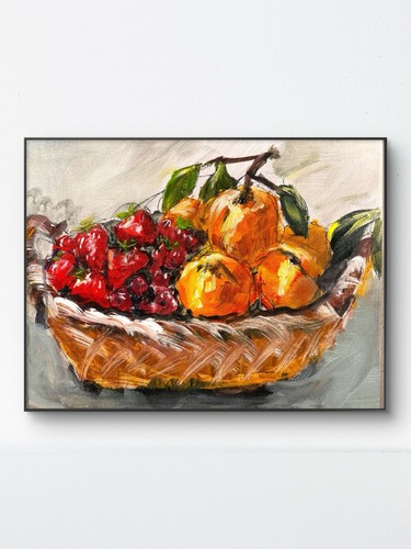 Cesto frutta originale arte