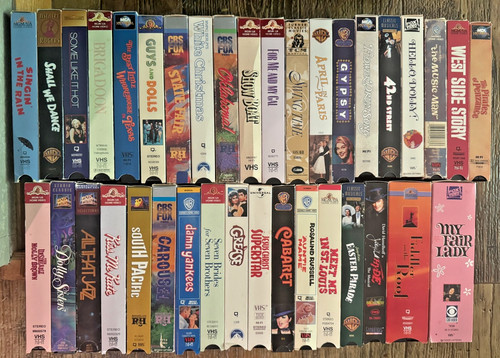 Lot vhs tapes broadway - lot,