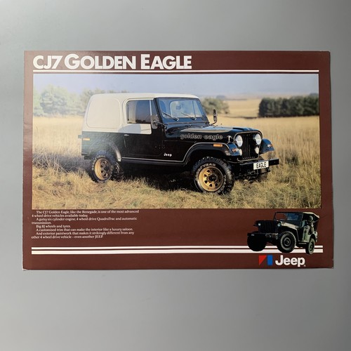 Brochure vendita jeep - jeep, cj