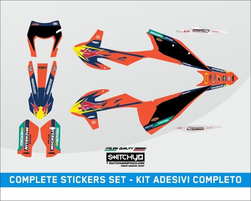 Kit grafiche adesive per ktm - kit,