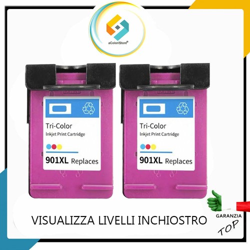 Cartucce rigenerate 901xl - rigenerate, hp