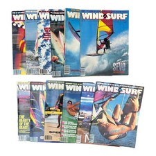 Lotto Vintage Completo 1987 Wind Surf 12 Rivista Windsurf Vela Surf