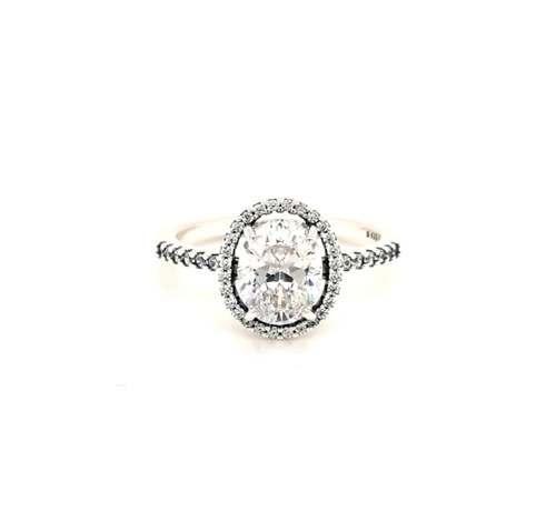 Anello aureola ovale originale - anello,