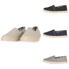 Espadrillas Uomo in Tessuto Scarpe da Barca in Corda Stoffa Scarpa Bassa Spiaggi