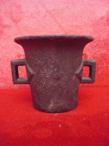 Antico mortaio ferro - mortaio, __