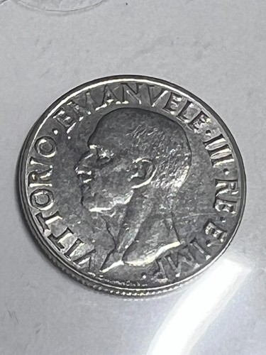 Moneta lira 1940 italia - moneta,