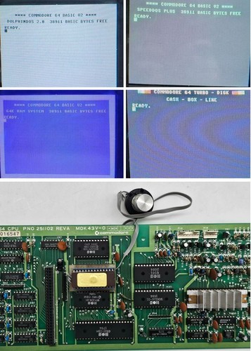 Scheda cpu commodore - cpu, sx64