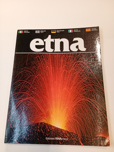 Libro etna italiano - etna, inglese