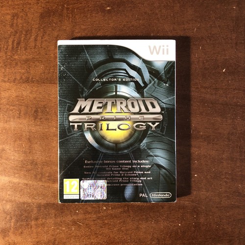 Metroid prime trilogy wii - metroid,