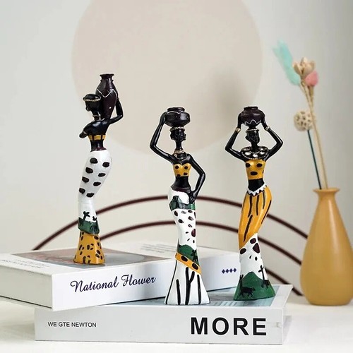 Statuette donne africane - , in