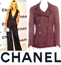 Giacca Chanel 2008 tweed rosso