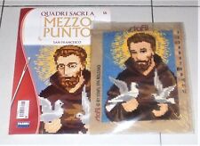 Quadri sacri a mezzo punto 16 SAN FRANCESCO - Fabbri Stafil