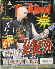 ROCKHARD 45/2006 SLAYER GLENN HUGHES RED HOT CHILI PEPPERS magaz.w/poster