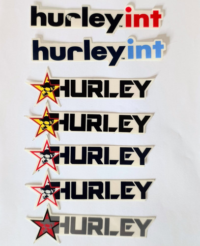 Adesivi hurley assortiti - adesivi,