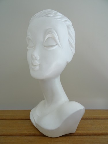 Ancienne tête mannequin - ancienne,