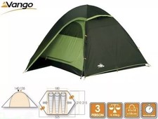 TENDA CAMPEGGIO 3 POSTI VANGO ATLAS 300